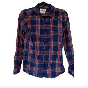 Old Navy Multicolor Plaid Shirt